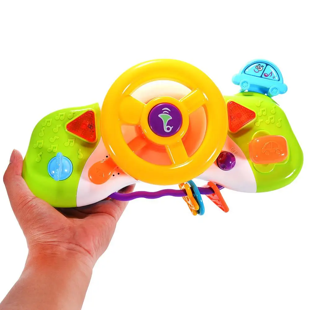 

Steering Wheel Toys for Toddlers with Music and Light