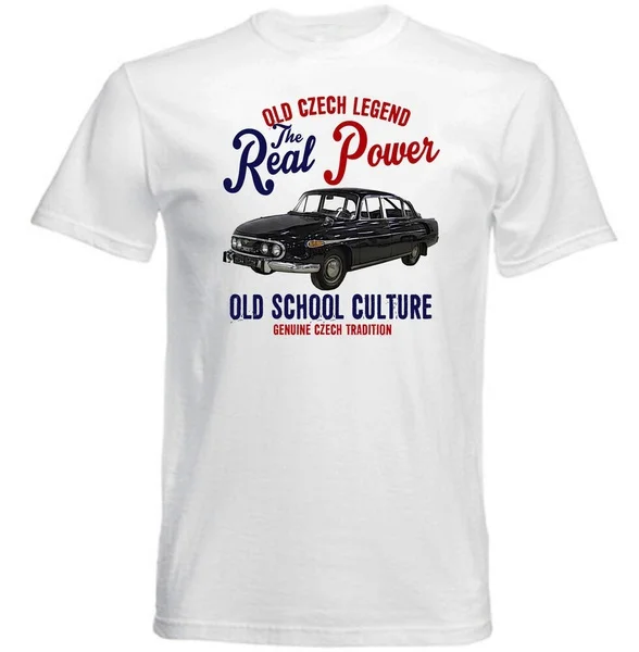 

VINTAGE CZECH CAR TATRA 603-2 - NEW COTTON T-SHIRT