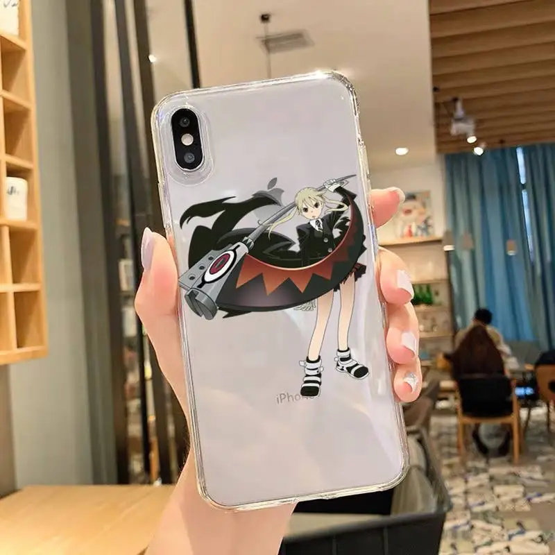 Чехол для телефона с рисунком аниме Soul Eater maka albarn iPhone 11 12 Mini 13 Pro XS Max X 8 7 6s Plus 5 SE XR