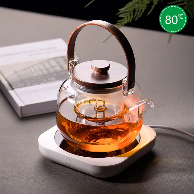 

220V Cup Warmer Mug Heater hot Tea Makers Heating Coaster Thermostat 2 Gear Warmer Pad for Coffee Milk Tea Electric Hot Plate