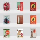 Металлическая пластина кока-колы в стиле ретро жестяной знак настенный постер для бара клуба бара украшение для дома металлический постер 30*20 30*40