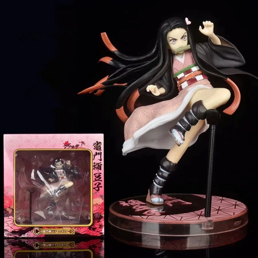 

Japanese Anime Demon Slayer Kamado Nezuko 17cm Figure PVC Action Figure Toy Statue Collectible Model Doll Gift