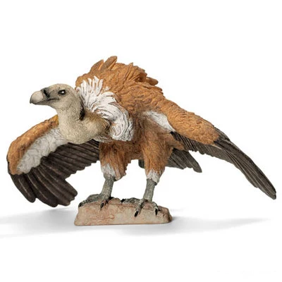 Black Vulture Оригинальные оригинальные джунгли дикая жизнь зоопарк ферма животные наборы собака волк осел бык овца Бегемот фигурка детская игрушка для детей подарок - Цвет: Black Vulture