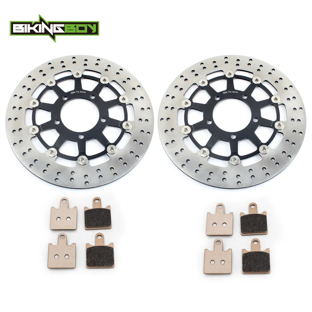 Передние тормозные диски BIKINGBOY роторы + 4 комплекта колодок для GTR 1400 ZG мини ABS 08-22