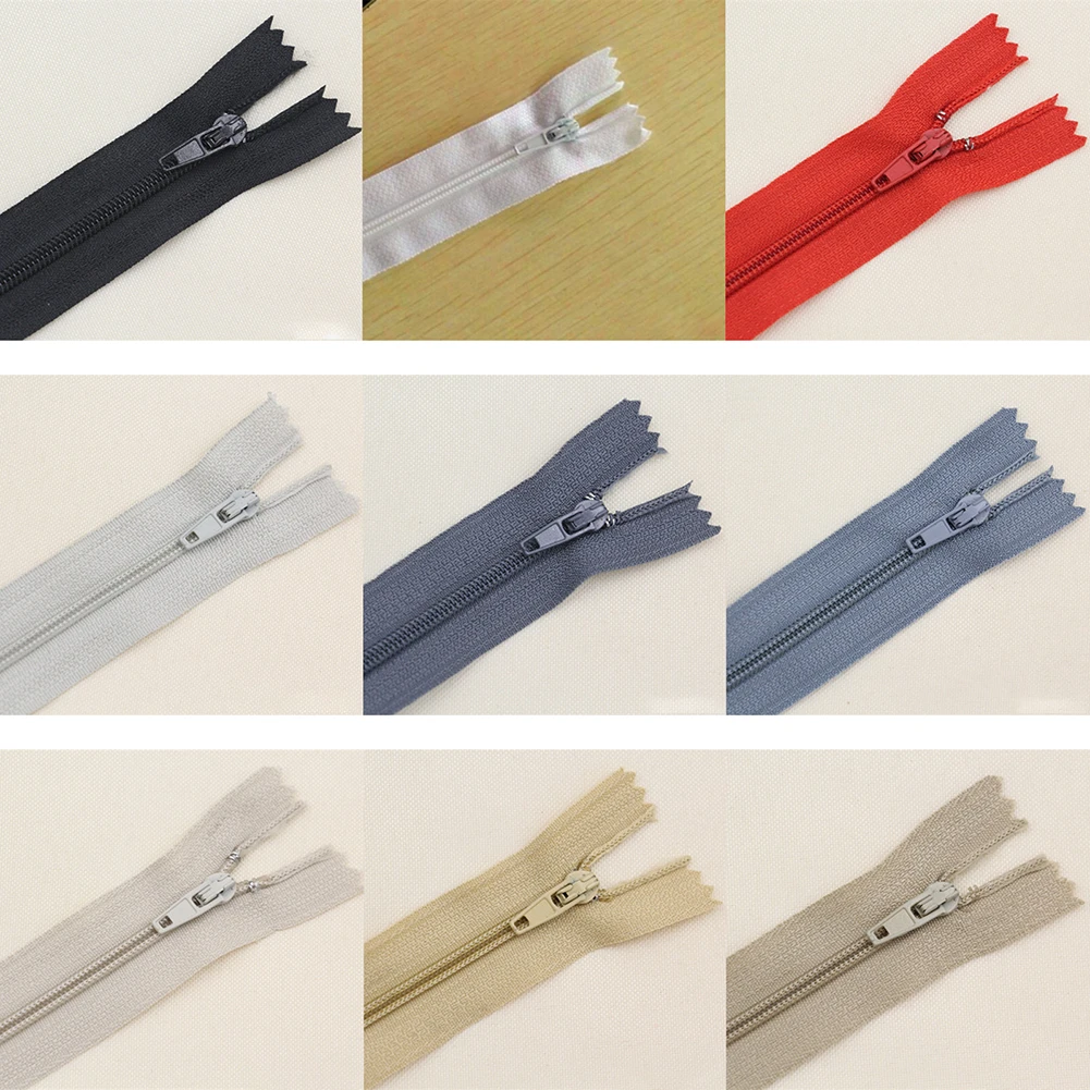 

Tailor Inch Bulk 9 Zippers 100 Nylon for Coil Pcs Sewing Crafts (20 Colors) Colors Random Sewing Accessories