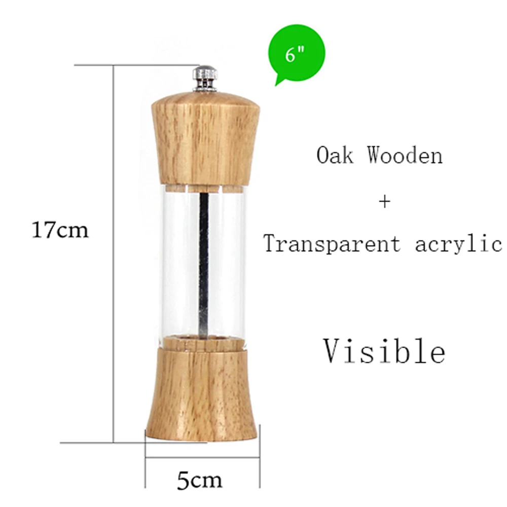 

1-4 pieces manual salt pepper grinder spice grinder kitchen tool kitchen accessories cookware spice grinder