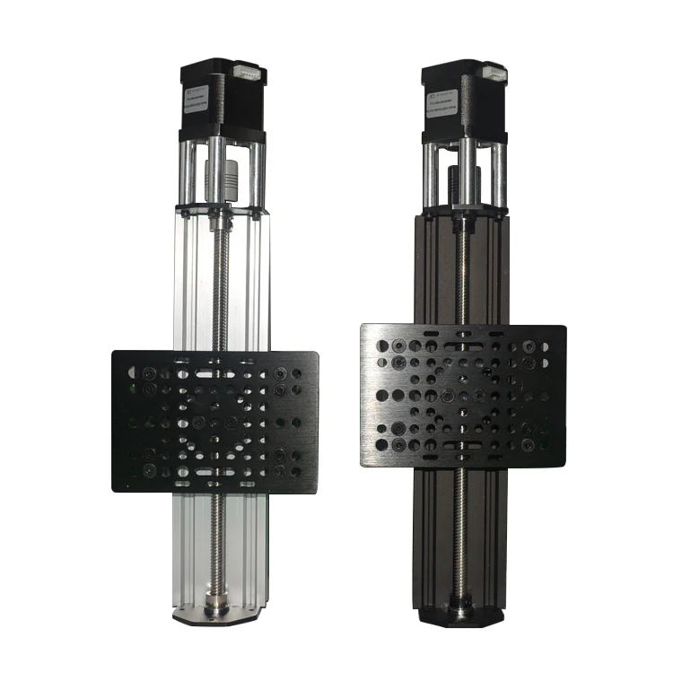 Эффективное перемещение 400 мм линейный скользящий стол общая длина 494 T8 винт 2060 V