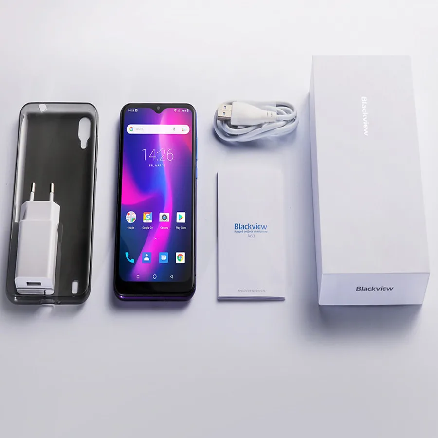 Оригинальный Blackview A60 3G смартфон 19:9 6 088 "Android мобильный телефон 4080 мАч