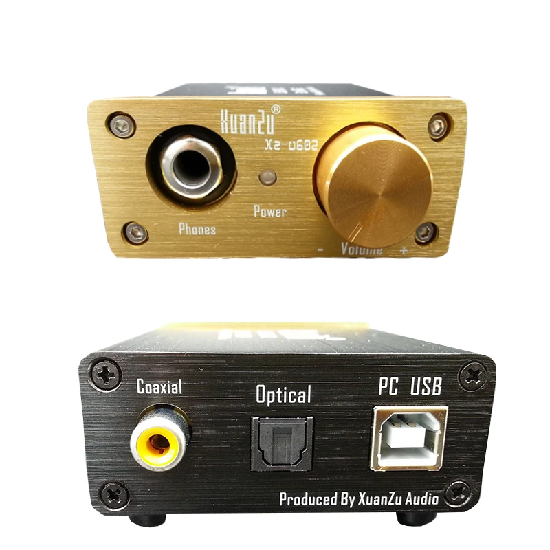 DAC USB Интегрированный усилитель U602 цифровой декодер внешняя звуковая карта для