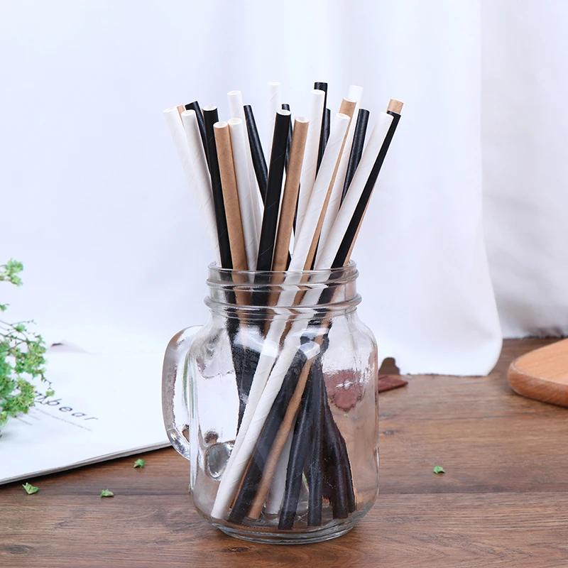 

25pcs Halloween Christmas Drinking Paper Straws White Straw Baby Shower Decoration Gift Party Event Wedding Supplies