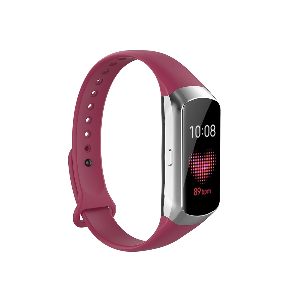 Hangrui Спортивные Мягкие силиконовые часы ремешок для samsung Galaxy Fit SM-R370 смарт-браслетный ремешок для часов SM R370 аксессуары
