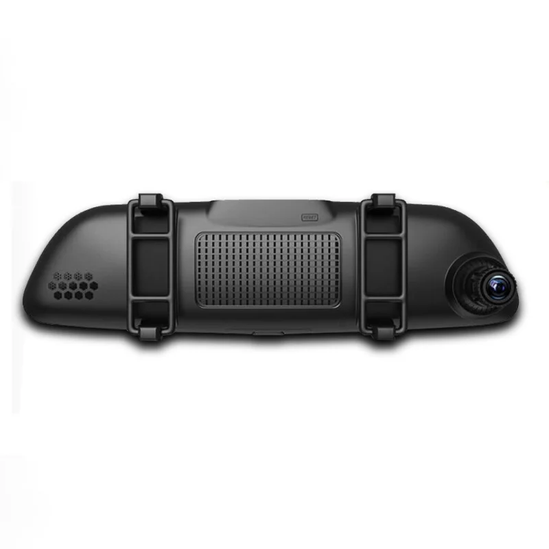 CarDVR 7,0 InchTouch рекордер зеркальная камера видео FHD1080P ночное видение двойной объектив с камерой заднего вида Авто регистратор DashCam