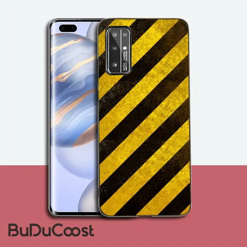 

Riccu Danger Warning label Phone Case for Huawei Honor 20 10 9 8 8x 8c 9x 7c 7a Lite view pro