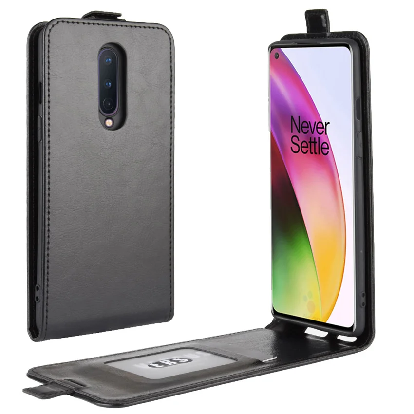 

For Oneplus 8 Case Cover Flip Leather Case For Oneplus 8 High Quality Vertical Wallet Leather Case For Oneplus 8 6.55''