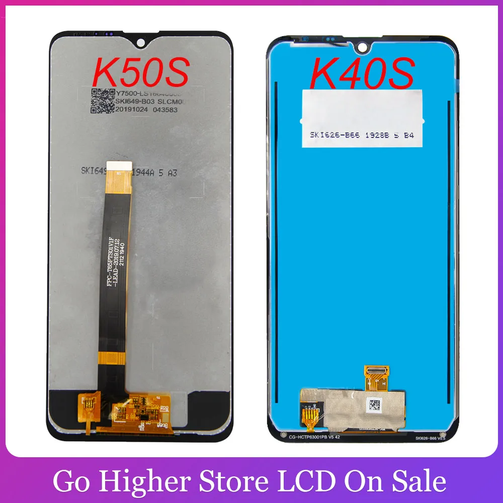 ЖК дисплей 6 1 дюйма для LG K40S сенсорный экран дигитайзер стеклянная панель в сборе