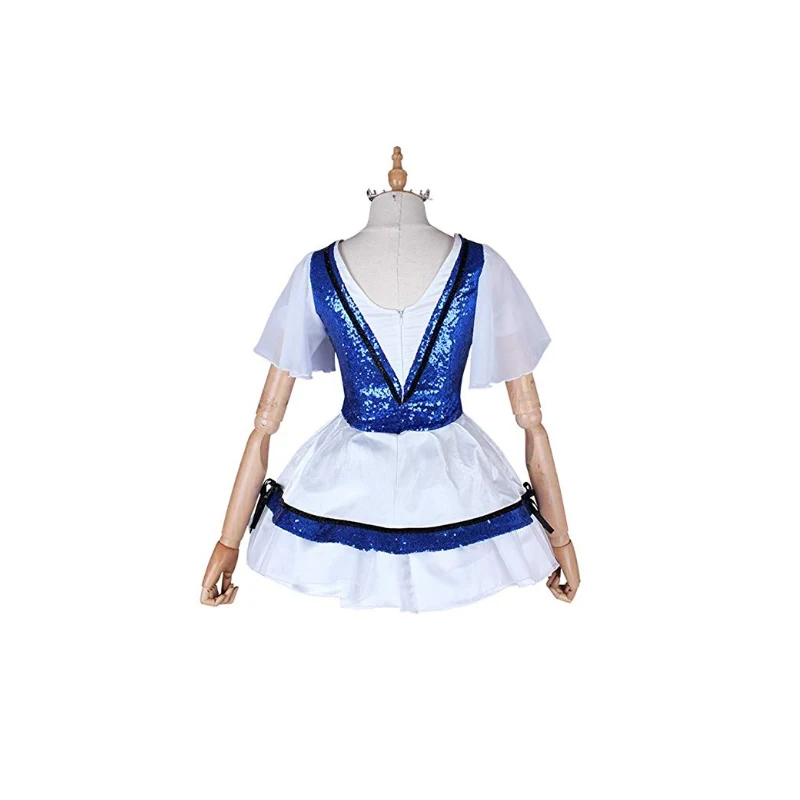 Костюм для косплея Мари охара Love Live Sunshine полный комплект Синяя Униформа костюмы