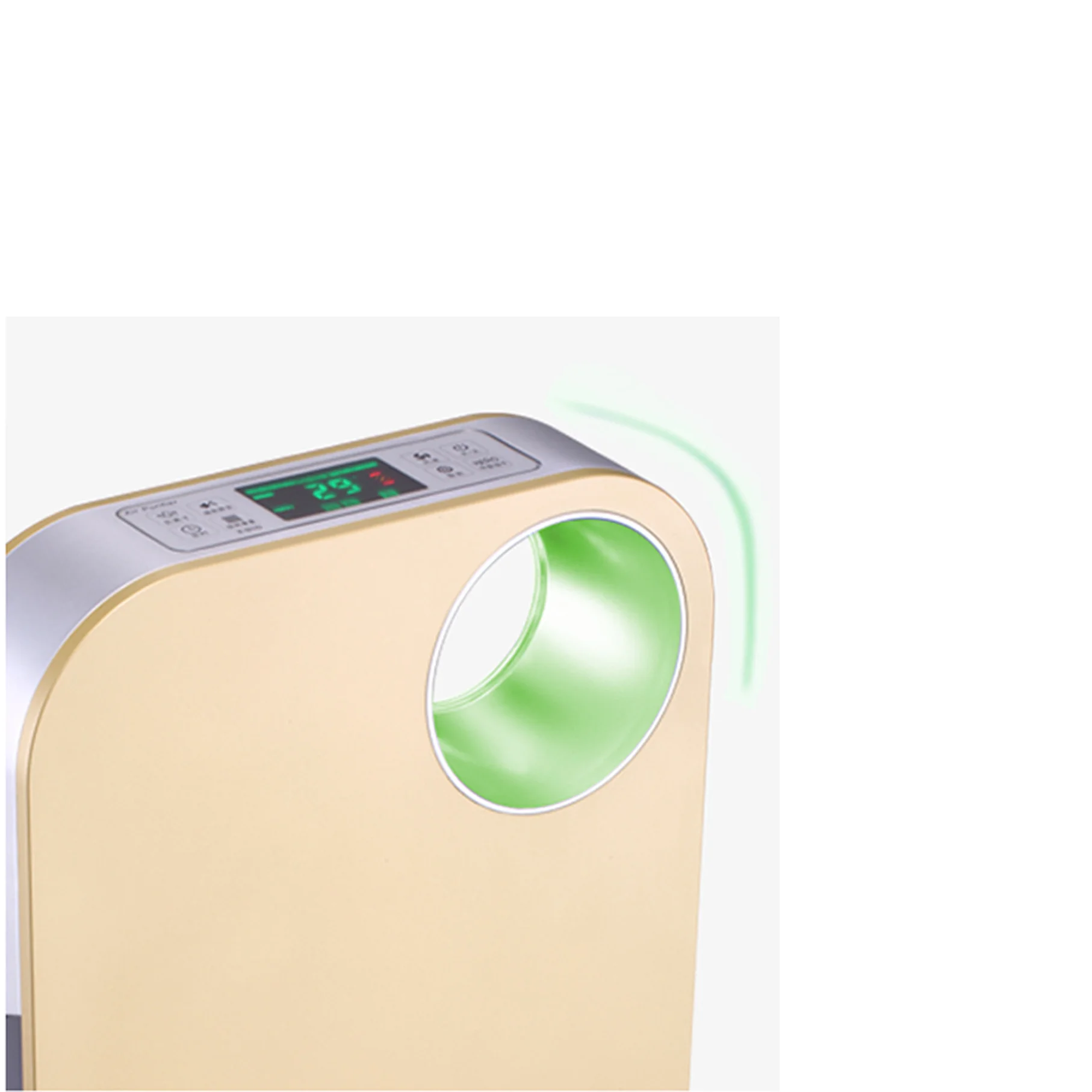 Car ultraviolet pure mini air cleaner purifier with true hepa filter home appliances | Head-up Display