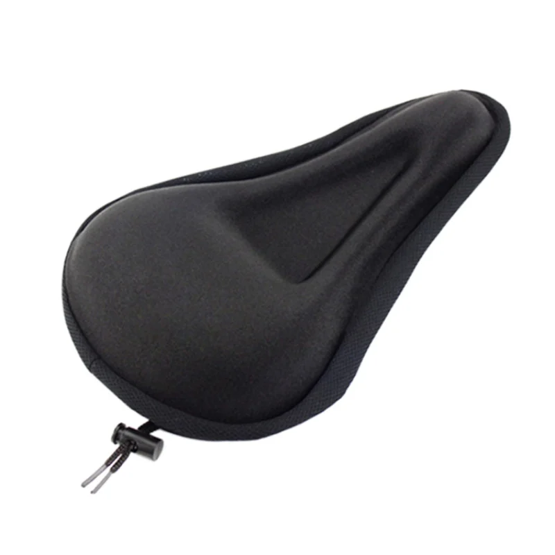 Уличная езда толстое Силиконовое сиденье Седло мягкое покрытие велосипед MTB
