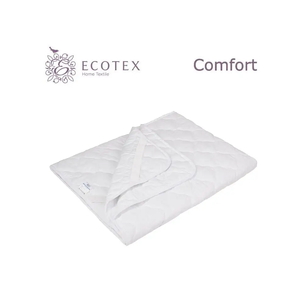 Наматрасник Ecotex Comfort Файбер-комфорт | 90x200 см 200x200 160x200 180x200 140x200 Дом и сад