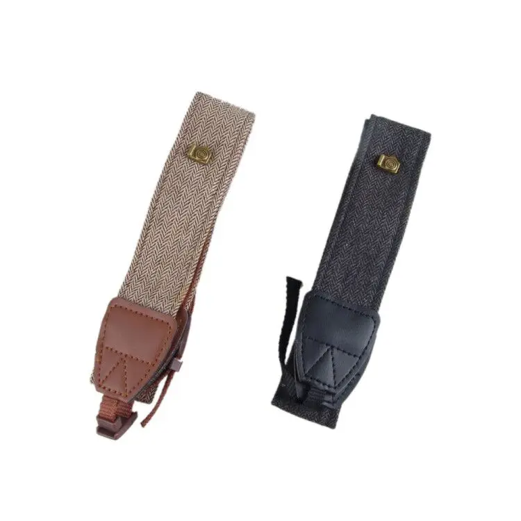 

Universal Adjustable Camera Shoulder Neck Strap Cotton Leather Belt For Nikon Canon DSLR Cameras Strap Accessories Part