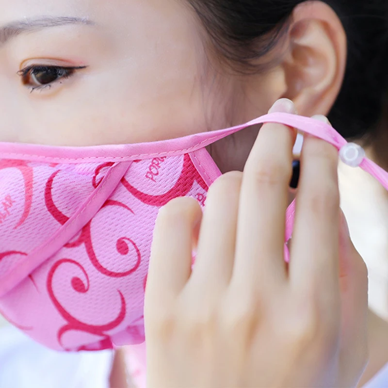 Пылезащитная маска летняя модная уличная дышащая Солнцезащитная женская для шеи