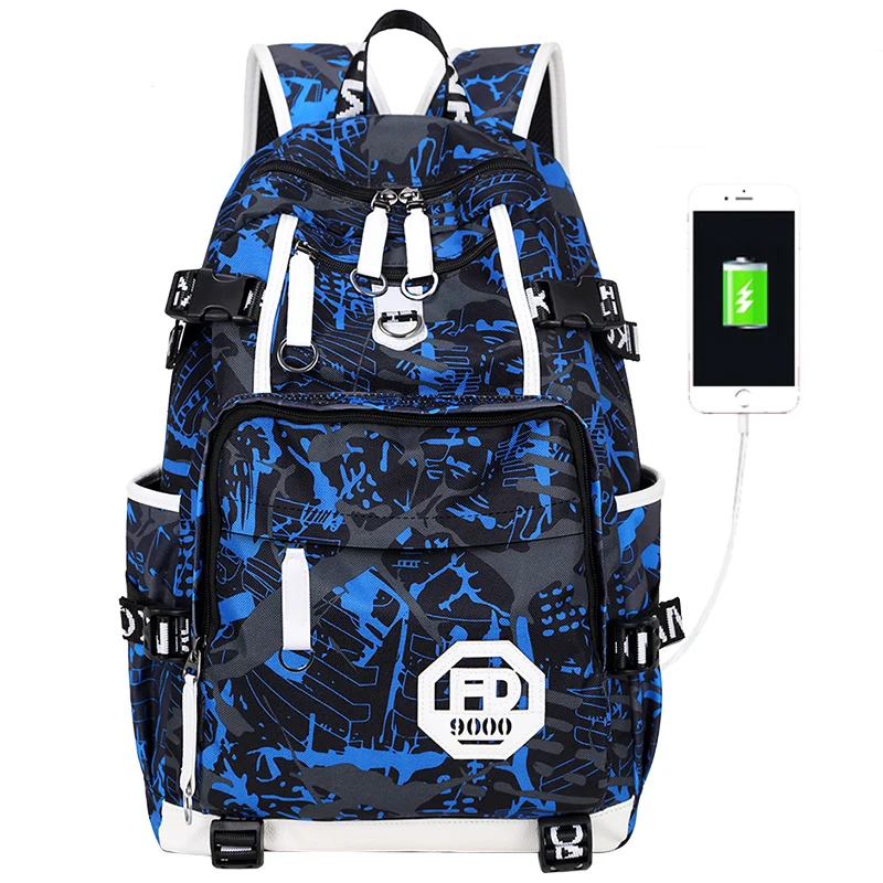2019 Anti-thief USB charging 17 inch laptop backpack for women Men Backpack school Bag Male Mochila | Багаж и сумки