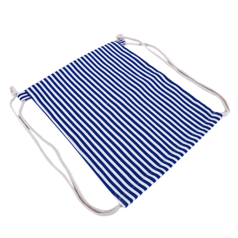 

Shoulder Bags Backpack Stripe Canvas Black White Baby Stroller Storage Travel Totes Women Cartoon No Zipper Casual Soft 40