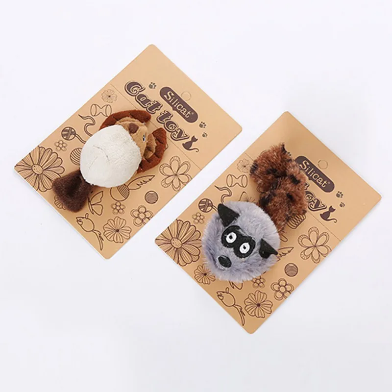 

Plush Cat Toy Pet Kitten Chewing Toy Claws Thumb Bite Cat Mint Teeth Grinding Catnip Toys Funny Interactive Dropshipping