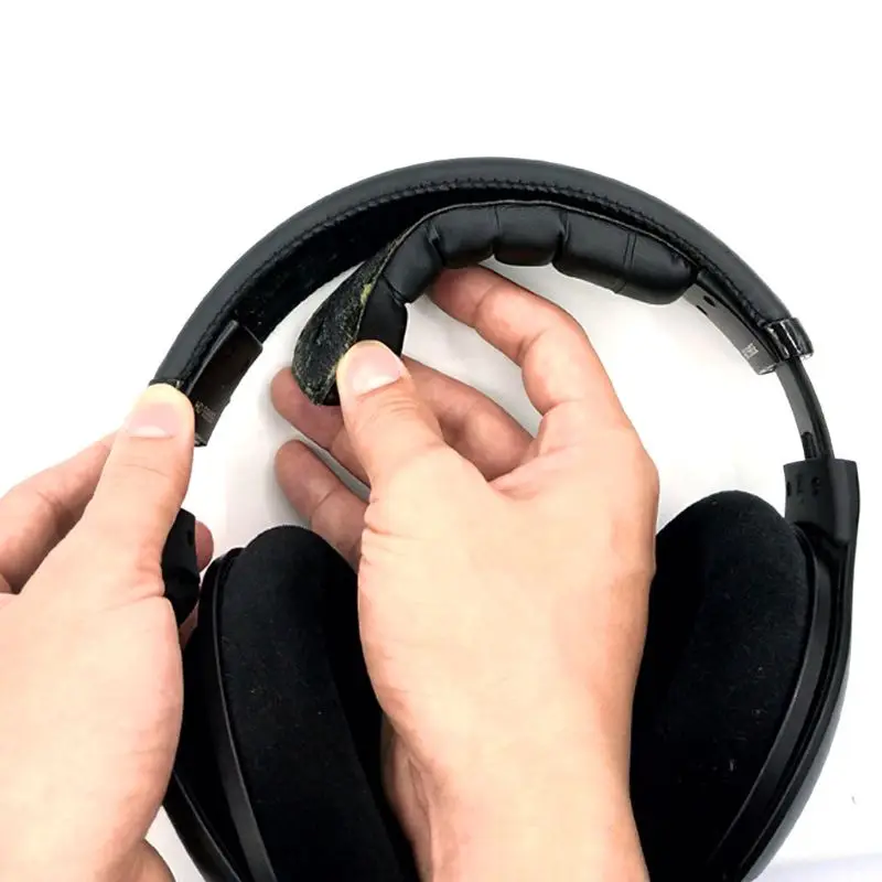 Headphone Headband Cover Head Band Flexible Cloth Cushion Top Pad Protector Replacement for Sennheiser HD598 599 569 HD515 595 5 |