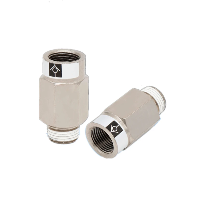 Воздушная внутренняя и внешняя резьба односторонний клапан воздушный