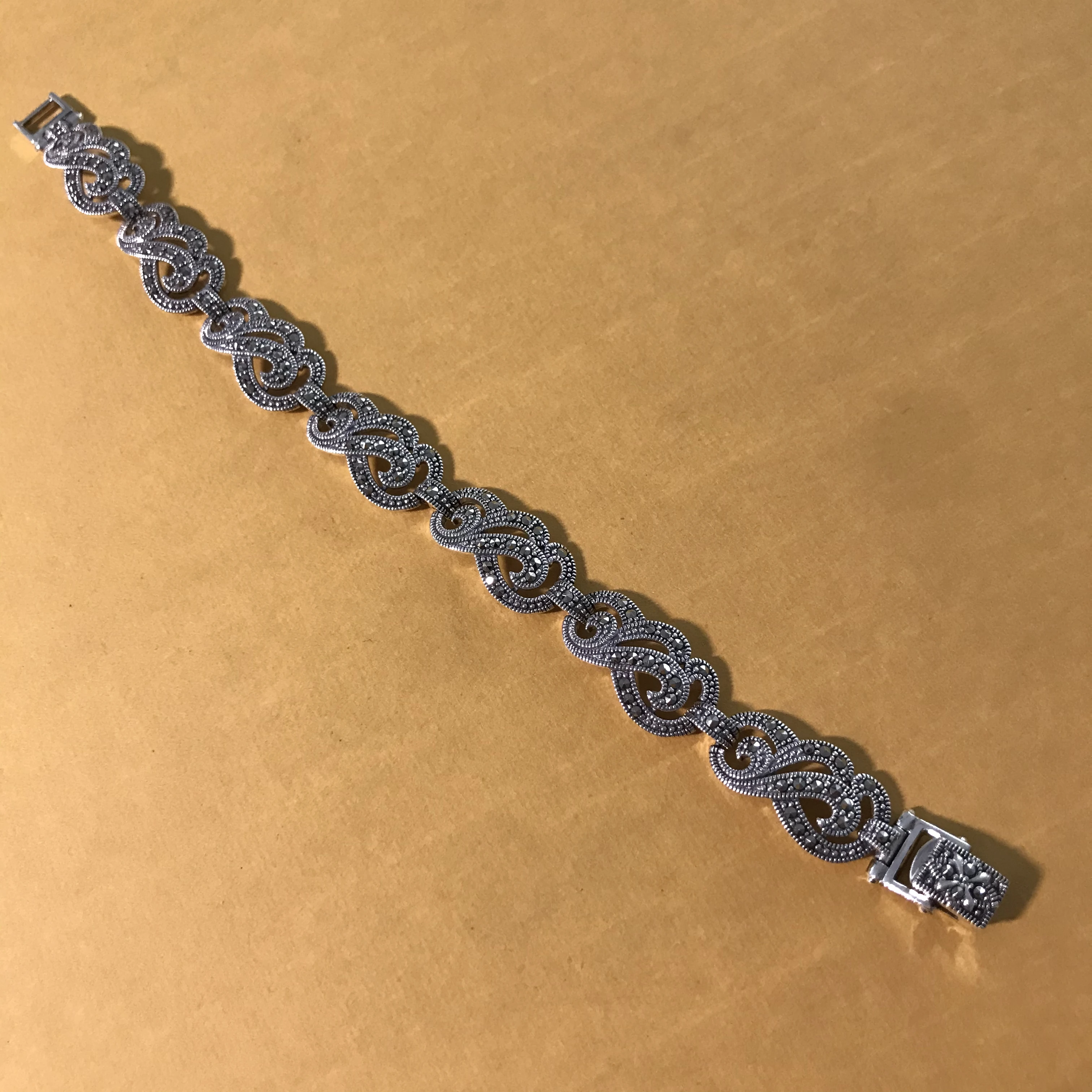 Женский Классический Браслет из чистого серебра S990|Браслеты| |