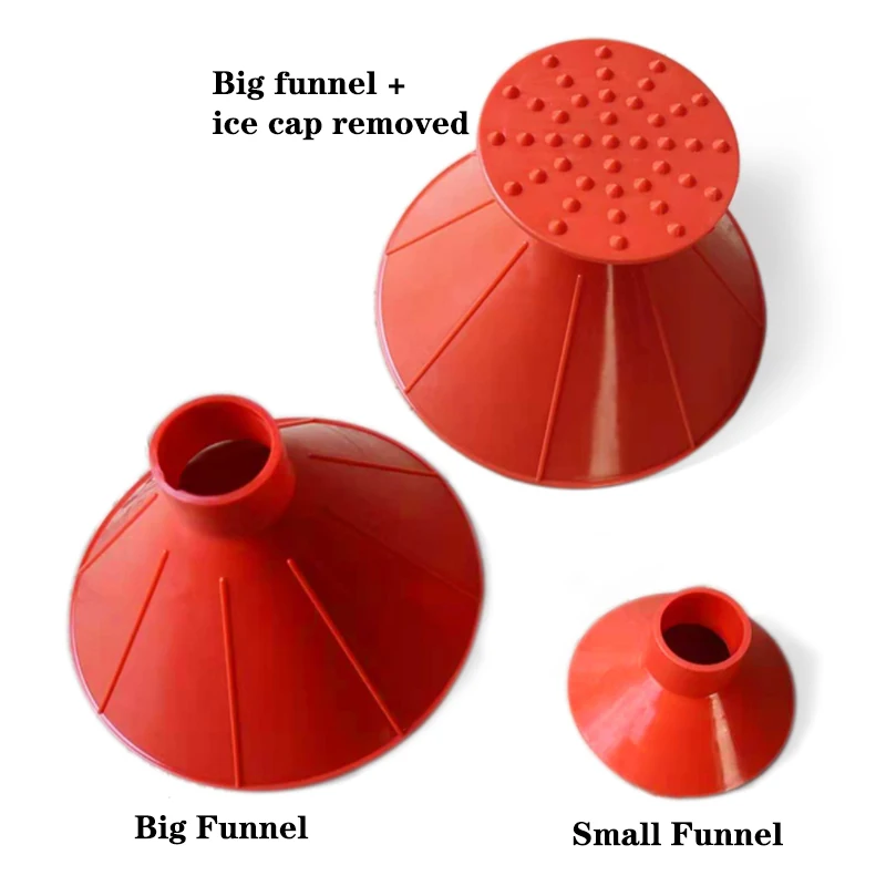 Авто волшебное окно лобовое стекло автомобиля скребок для льда в форме воронки