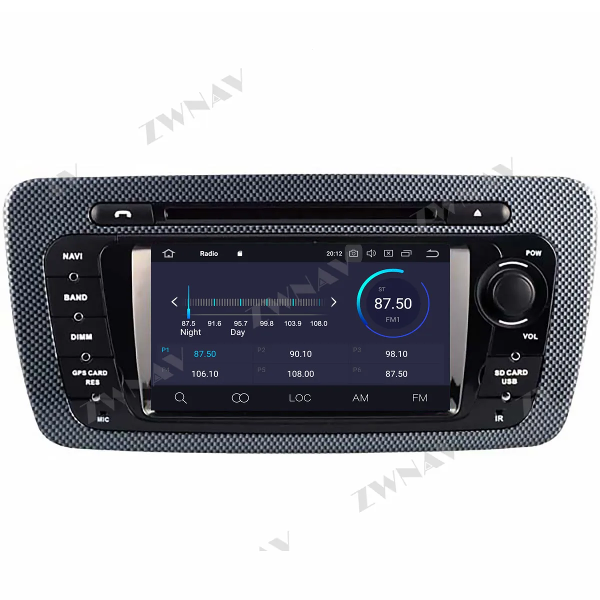 PX6 4 + 64 ГБ Android 10 0 автомобильный мультимедийный плеер для Seat Ibiza 2009 2010-2013