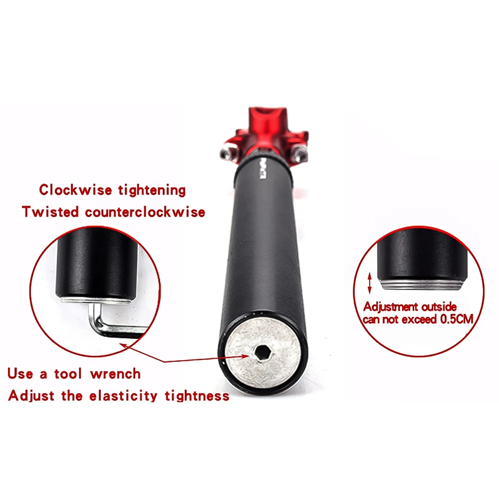 Алюминий сплав MTB дорожный велосипед амортизатор демпфирования подвеска 27 2/30 8/31 6