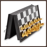 magnetic plastic professional chess decoration portable magnetic travel games medieval chess set tournament bordspel chess games