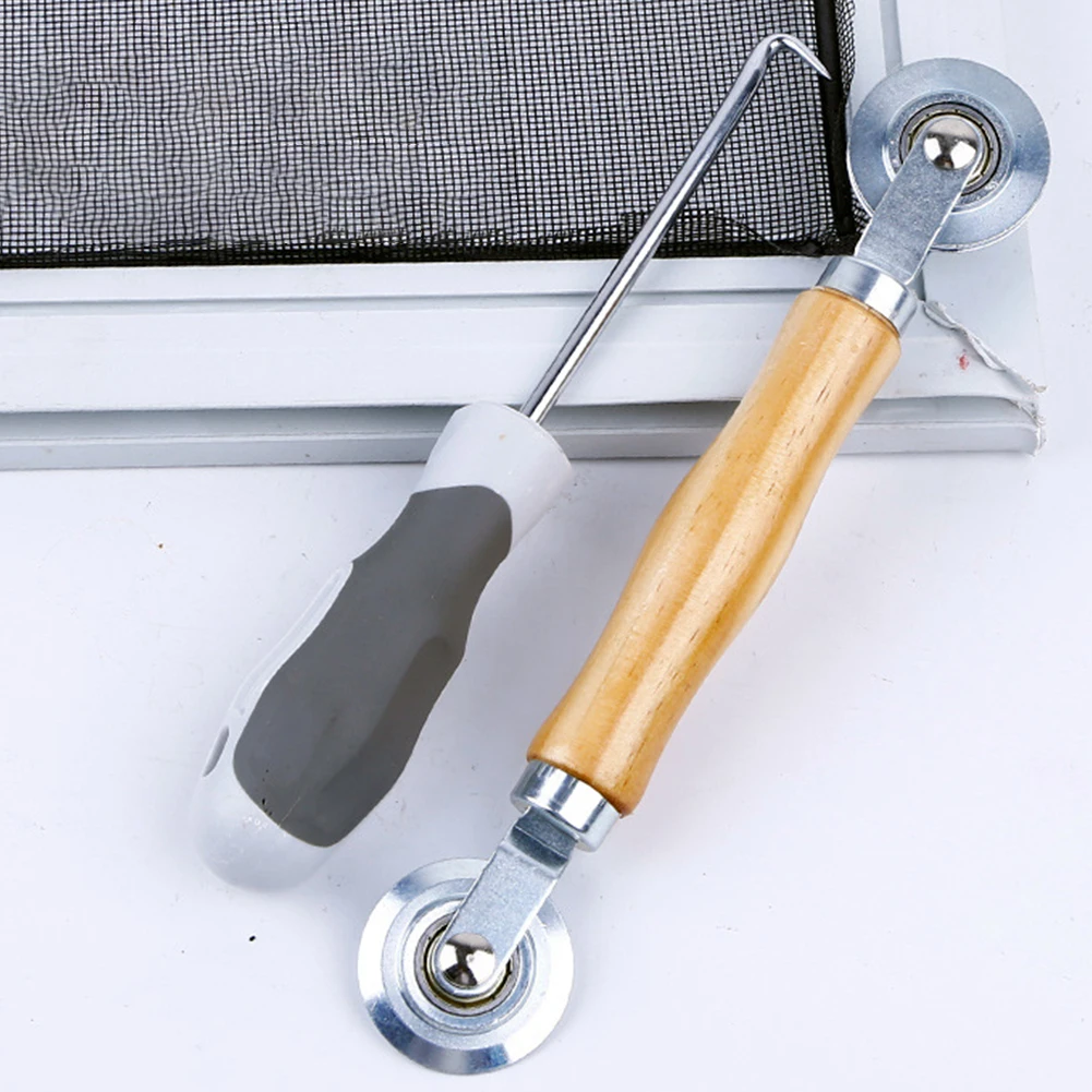 

3pcs Screen Rolling Tool Set For Installing Universal Roller Durable DIY Practical Door Window Hook Puller Reusable Ergonomic