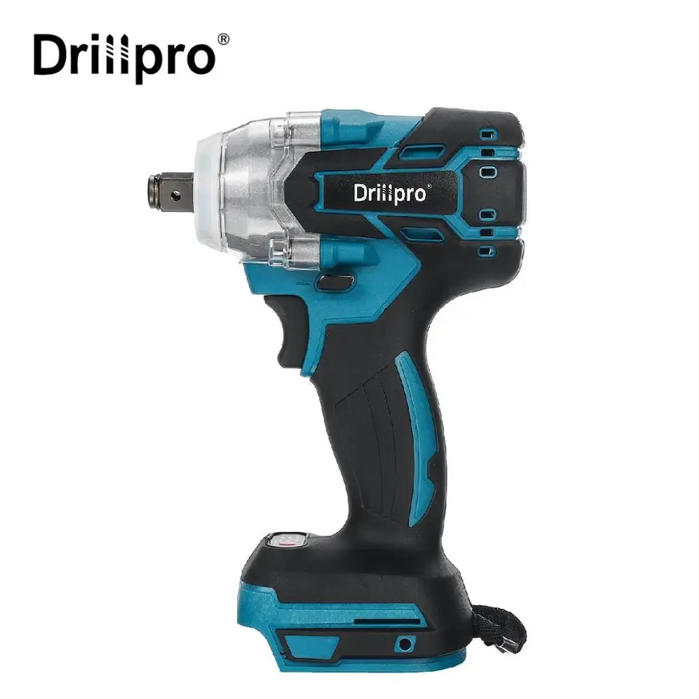 Дрель Makita 18V Аккумуляторная Электрический ударный гайковерт пневматический двигатель 1/2