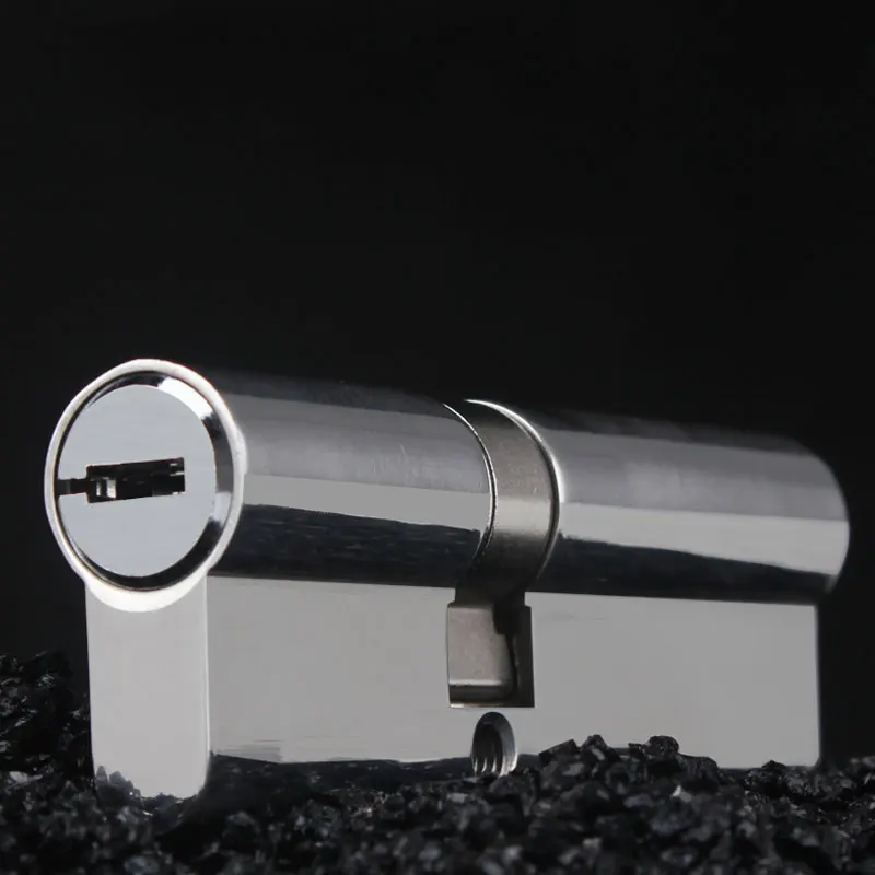 65 мм-110 мм дверной цилиндрический замок с 8 ключами Противоугонный C Класс медный