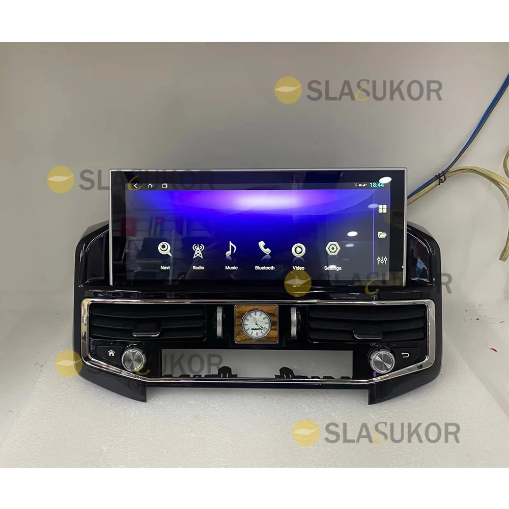 Автомагнитола 2 Din на Android 10 12 3 дюйма GPS-навигация для TOYOTA LAND CRUISER 200 LC200 2016-2020