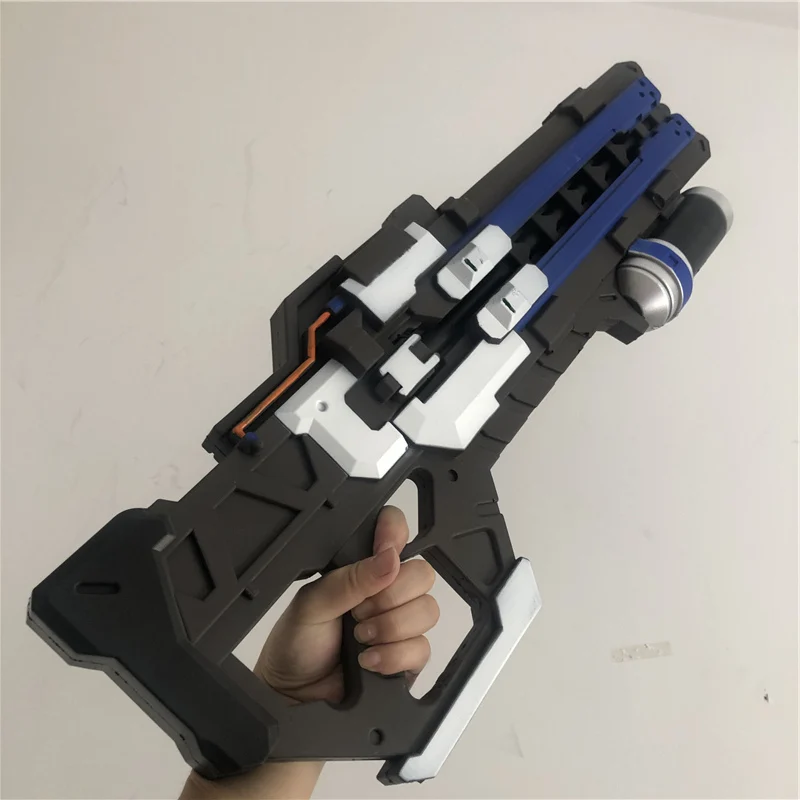 

[Hot] Big size simulation OW Game Hero Soldier 76 Prop weapon D. va Costume Prop Wrist gun Weapon cosplay Toy model gift