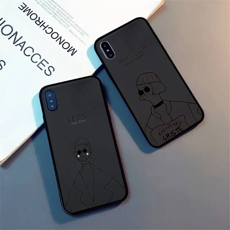 

2018 Killer Leon Phone Case For iPhone 13 12 11 8 7 Pro Max Plus X XS XR MINI Soft Silicone New