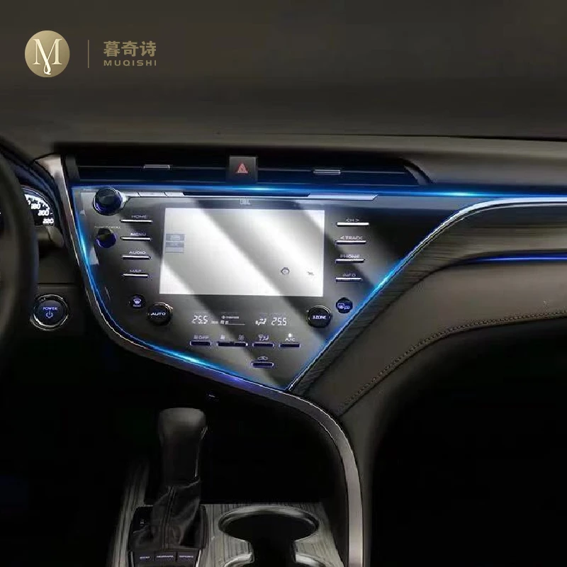 Для Toyota Camry 2018 2019 крышка коробки переключения передач Панель центральная консоль