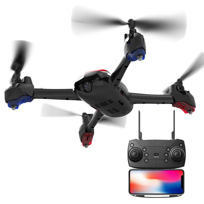 

High Tech FPV Drone 4k 1080P 720P HD Dual Camera quadcopter 2.4G Optical flow positioning auto follow Surround flight Helicopter