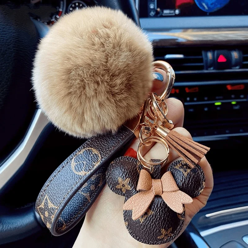 

Cartoon Keychain Bag Pendant Fashion Couple Accessories Car Key Ring