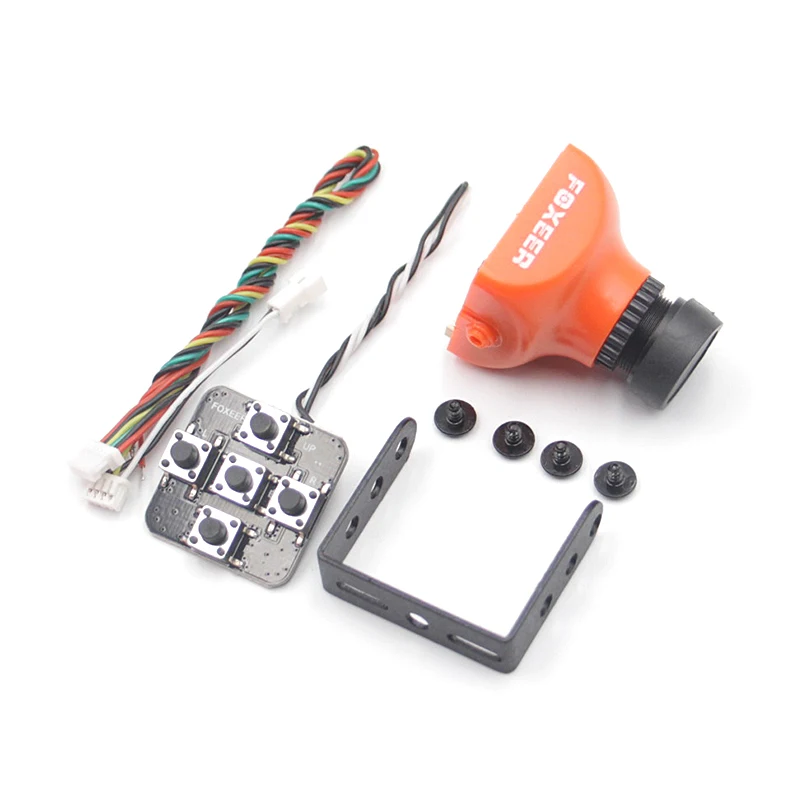 foxeer hs1177 xat600m 600tvl ccd 28 мм объектив ir mini fpv камера pa