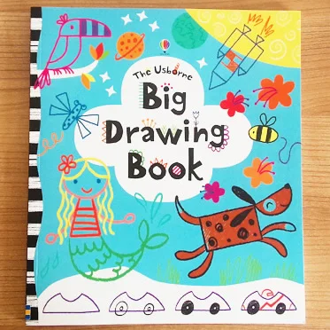

Baby English Creative Art Drawing Graffiti Coloring Coloring Coloring Book Young Children Learn to Draw Painting Book Book
