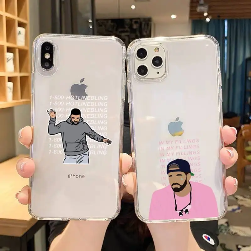 

Poor Hotline Bling Crying Drake Phone Case For iPhone 12 Mini 11 Pro XS Max X XR 7 8 Plus