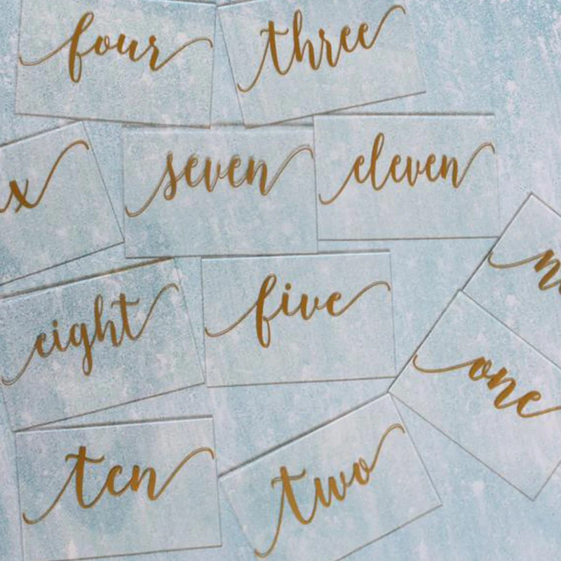 

Plixglass Wedding Table Number Signs Custom Wedding Table Numbers with Wood Stand for Rustic Wedding Party Decoration