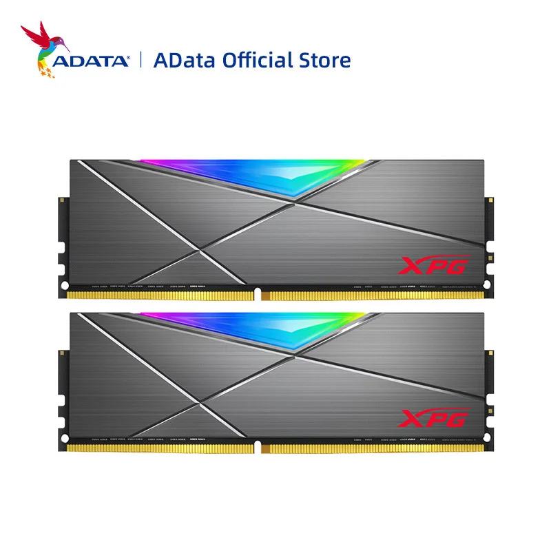 ADATA XPG SPECTRIX D50 DDR4 RGB модуль памяти 8 ГБ 16 32 3200 МГц 3600 4133 ОЗУ для настольного