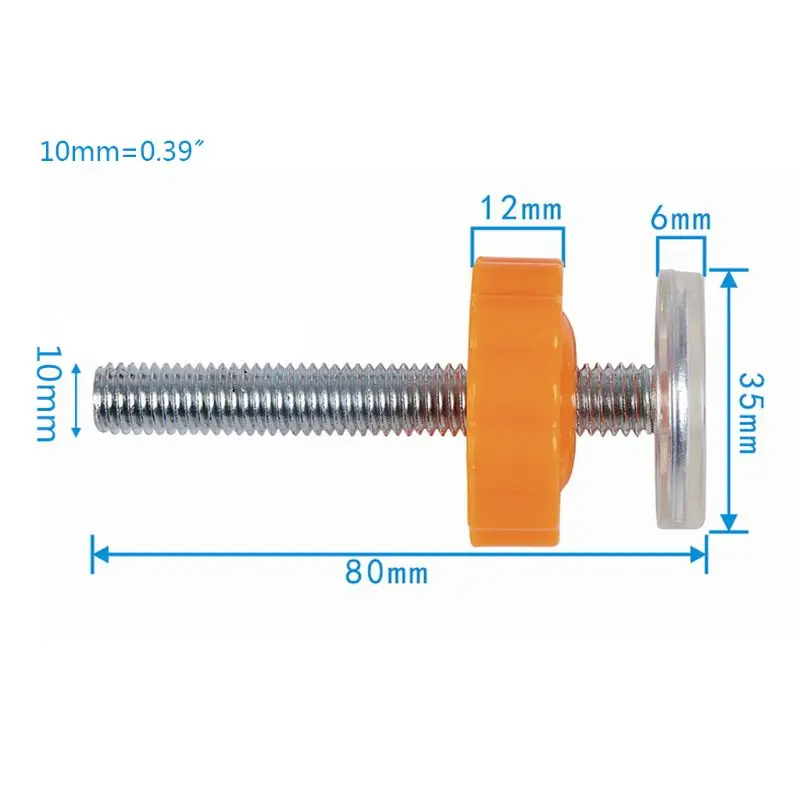 

Baby Safety Stairs Gate Screws/Bolts with Locking Nut Spare Part Accessorie 4pcs